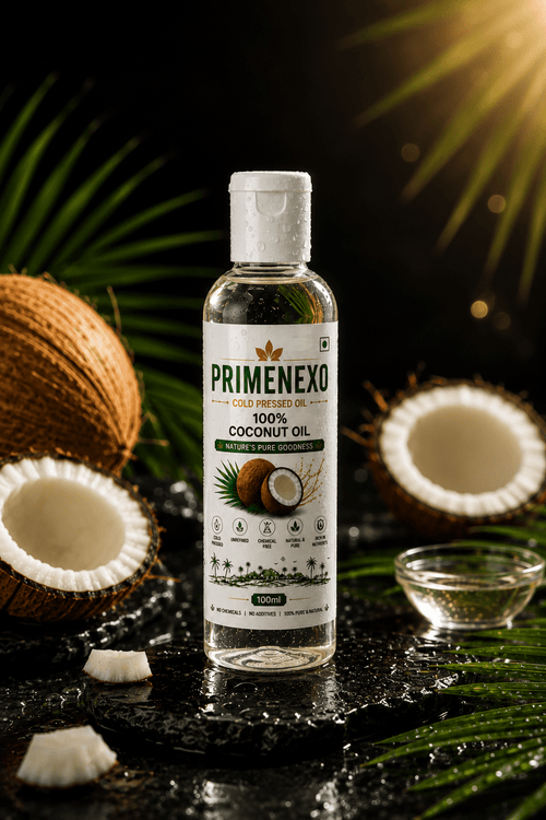 Pure Cold Pressed Coconut Oil (500ml) - Primenexo